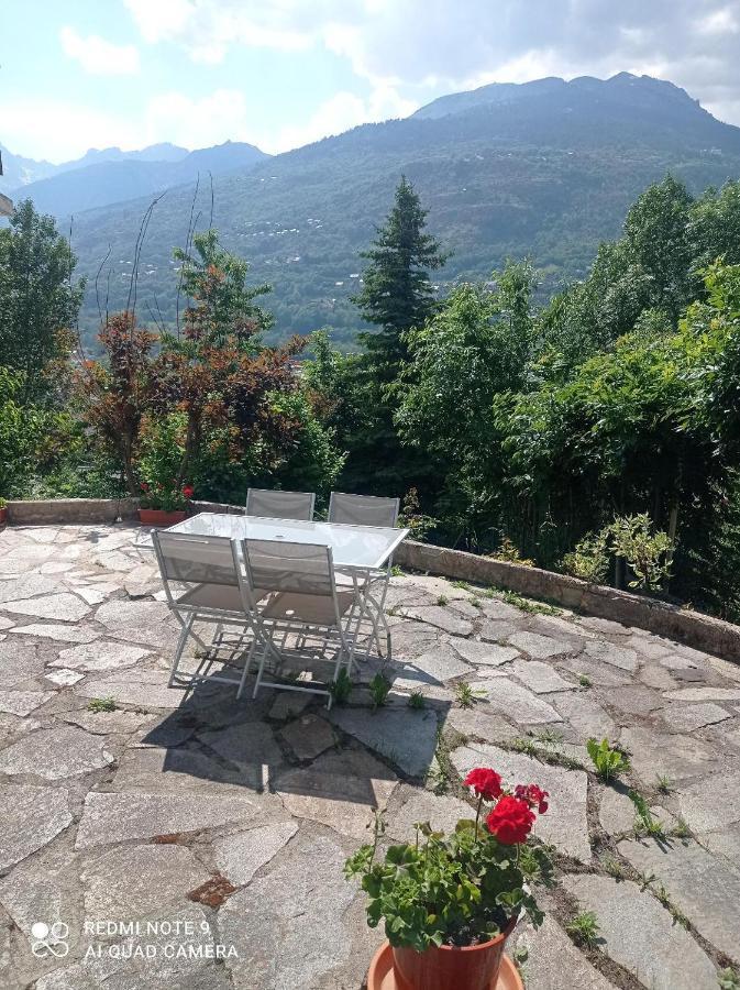 Rdc Villa Plein Sud Avec Vue Imprenable Briancon  Luaran gambar