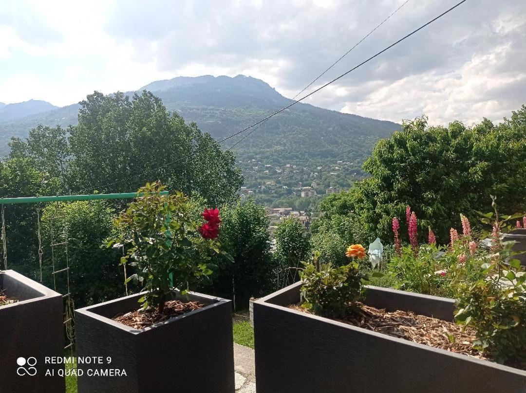 Rdc Villa Plein Sud Avec Vue Imprenable Briancon  Luaran gambar