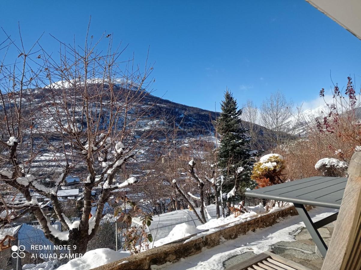 Rdc Villa Plein Sud Avec Vue Imprenable Briancon  Luaran gambar
